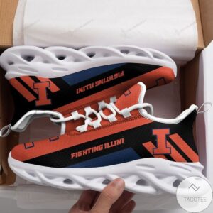 Ncaa Illinois Fighting Illini Max Soul Shoes
