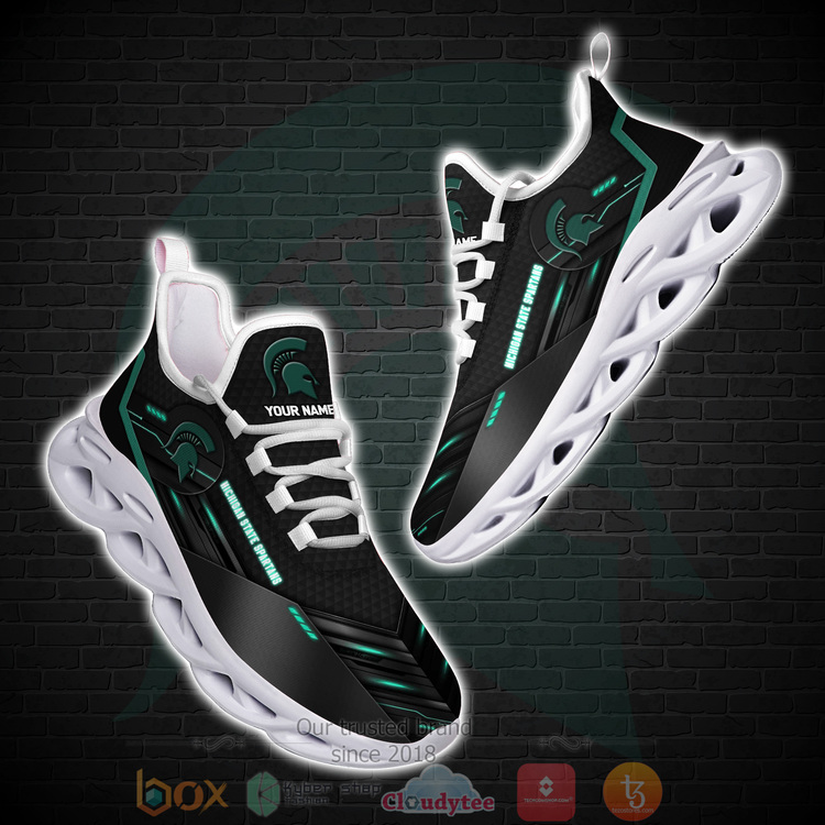 Ncaa Michigan State Spartans Personalized Clunky Max Soul Shoes Ncaa Michigan State Spartans Personalized Clunky Max Soul Shoes