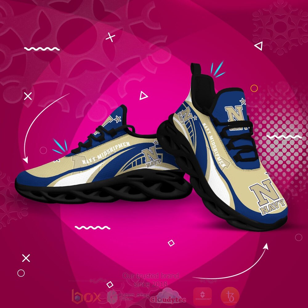 Ncaa Navy Midshipmen Football Clunky Max Soul Shoes Ncaa Navy Midshipmen Football Clunky Max Soul Shoes