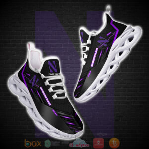 Ncaa Northwestern Wildcats Personalized Clunky Max Soul Shoes