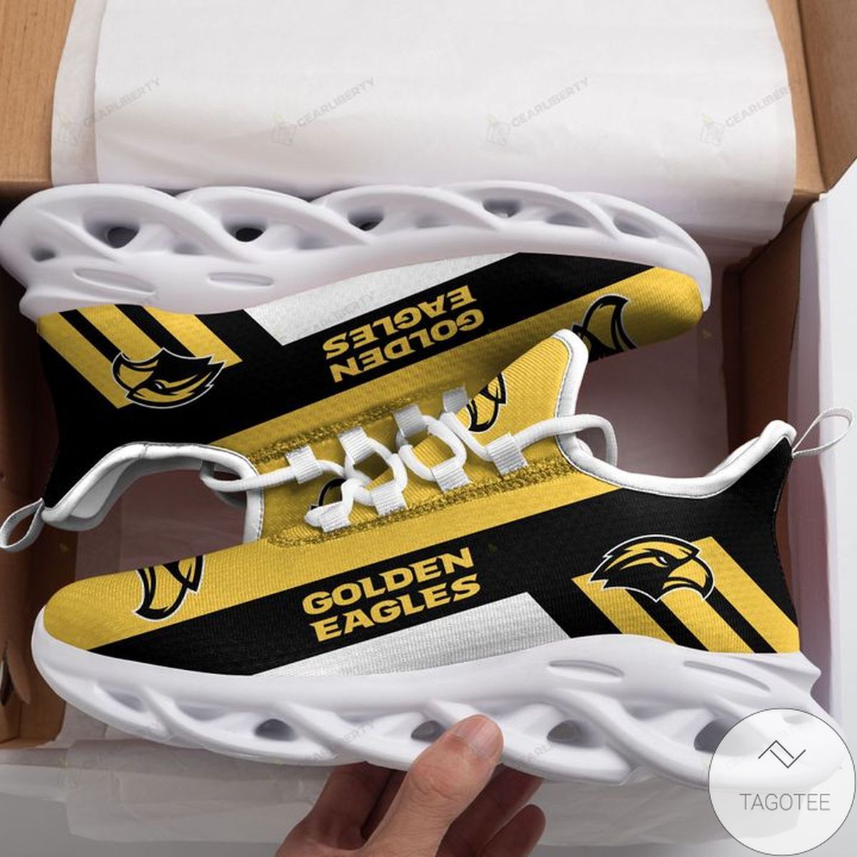 Ncaa Southern Miss Golden Eagles Max Soul Shoes Ncaa Southern Miss Golden Eagles Max Soul Shoes