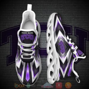 Ncaa Tcu Horned Frogs Football Team Personalized Clunky Max Soul Shoes