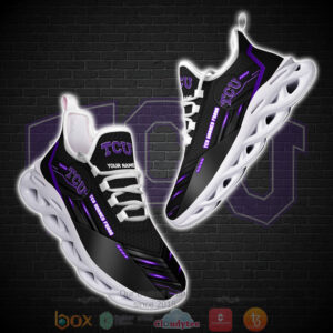 Ncaa Tcu Horned Frogs Personalized Clunky Max Soul Shoes