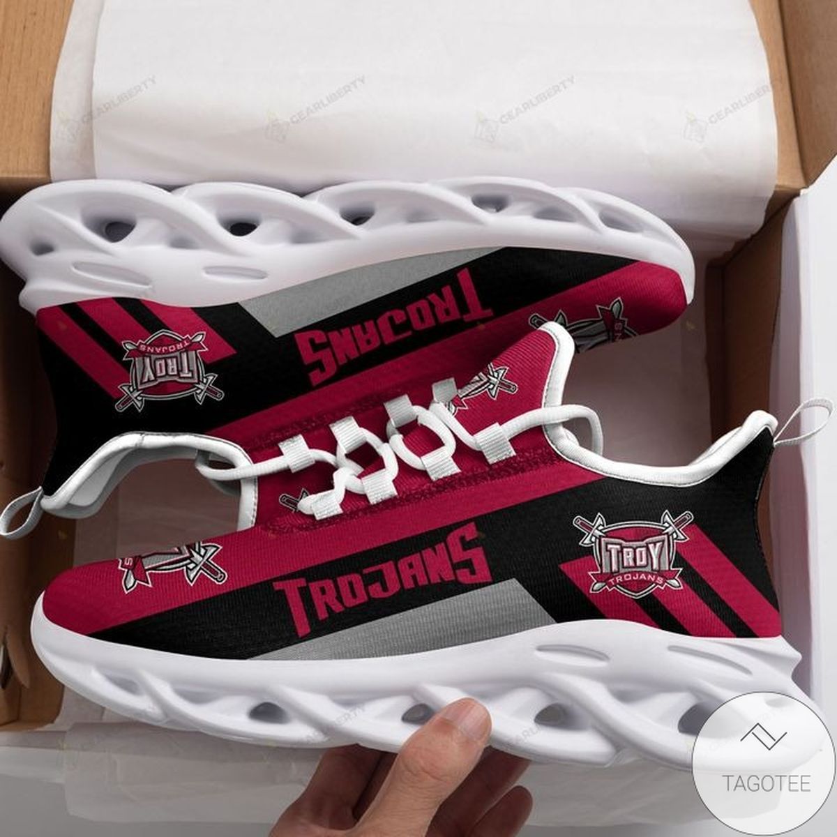 Ncaa Troy Trojans Max Soul Shoes Ncaa Troy Trojans Max Soul Shoes