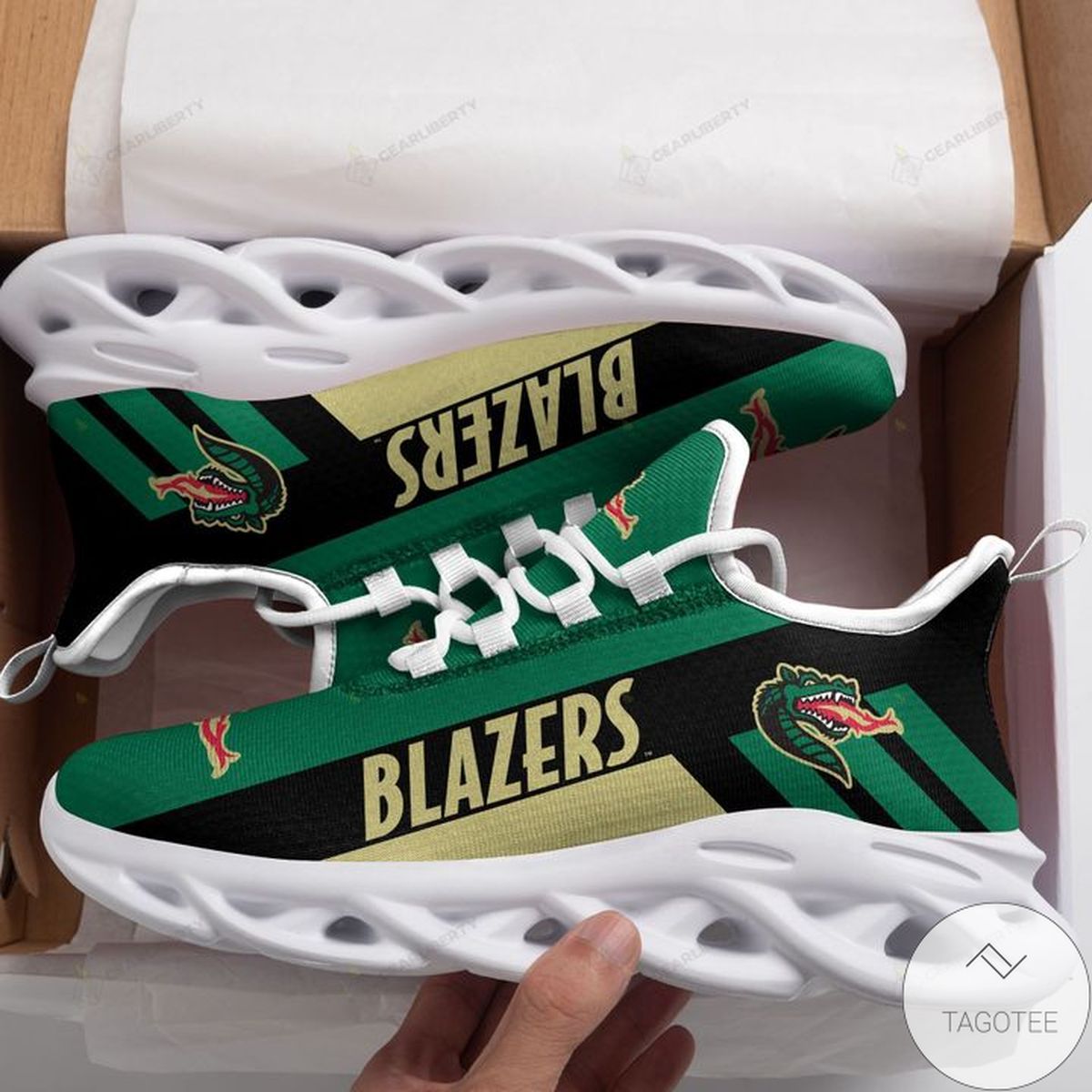 Ncaa Uab Blazers Max Soul Shoes Ncaa Uab Blazers Max Soul Shoes
