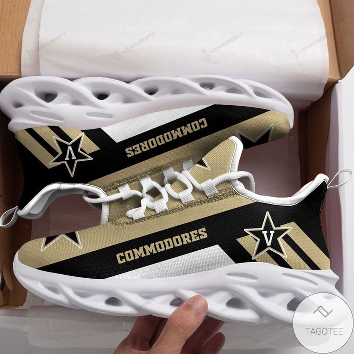 Ncaa Vanderbilt Commodores Max Soul Shoes Ncaa Vanderbilt Commodores Max Soul Shoes