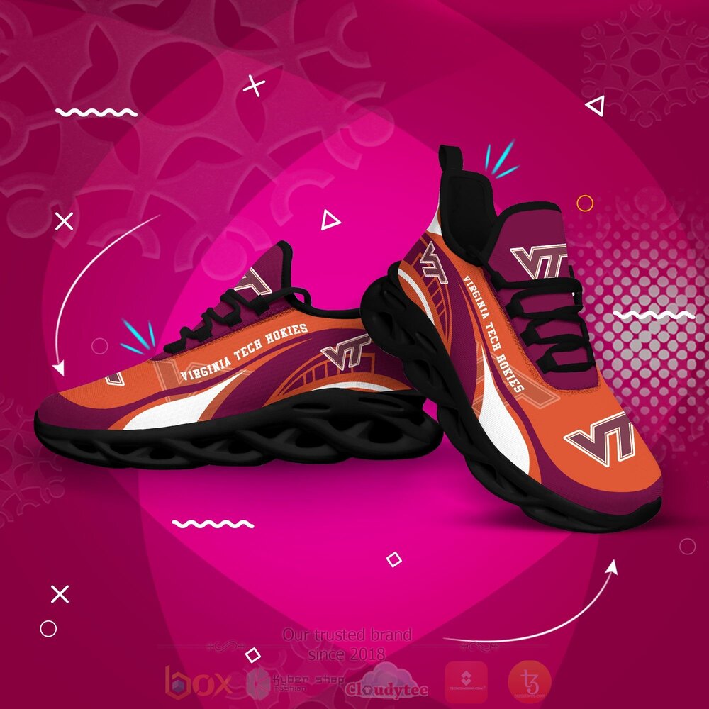Ncaa Virginia Tech Hokies Football Clunky Max Soul Shoes Ncaa Virginia Tech Hokies Football Clunky Max Soul Shoes