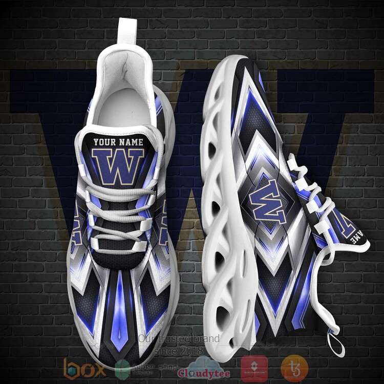 Ncaa Washington Huskies Football Team Personalized Clunky Max Soul Shoes Ncaa Washington Huskies Football Team Personalized Clunky Max Soul Shoes