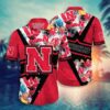 Nebraska Cornhuskers Tropical Fruit Beach Hawaiian Shirt