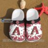 [New] Arizona Diamondbacks Logo Pattern Crocs Gift