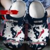 [New] Custom Name Houston Texans Crocs Shoes Gift