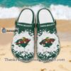 [New] Custom Name Minnesota Wild Crocs Gift