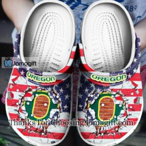[New] Oregon Ducks Crocs Crocband Clogs Shoes Gift