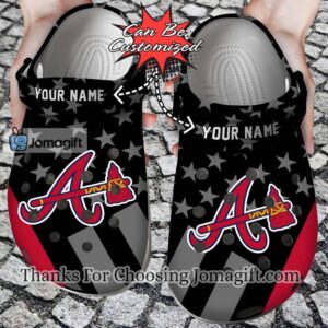[New] Personalized Atlanta Braves Star Flag Crocs Gift