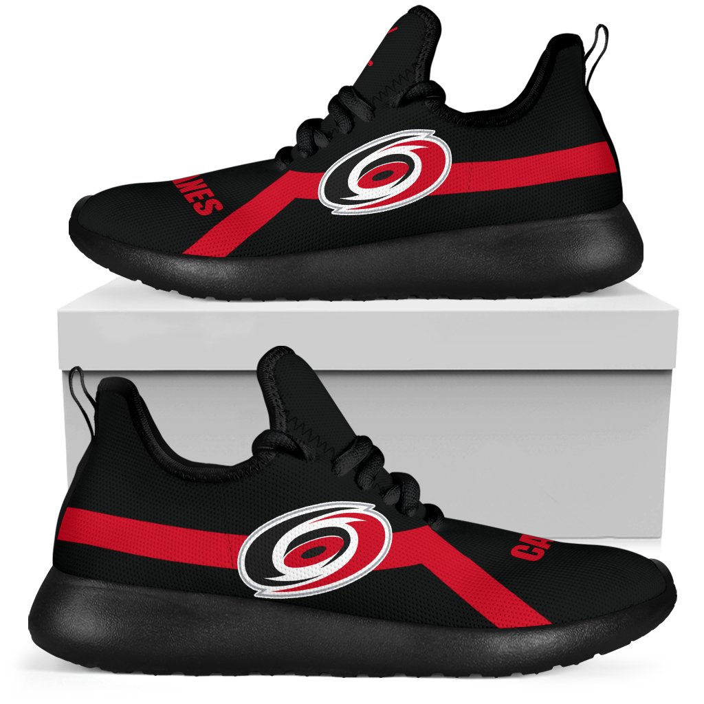 New-Style-Line-Logo-Carolina-Hurricanes-Mesh-Knit-Sneakers-1