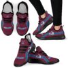 New Style Line Logo Colorado Avalanche Mesh Knit Sneakers