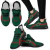 New Style Line Logo Minnesota Wild Mesh Knit Sneakers