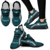 New Style Line Logo Philadelphia Eagles Mesh Knit Sneakers