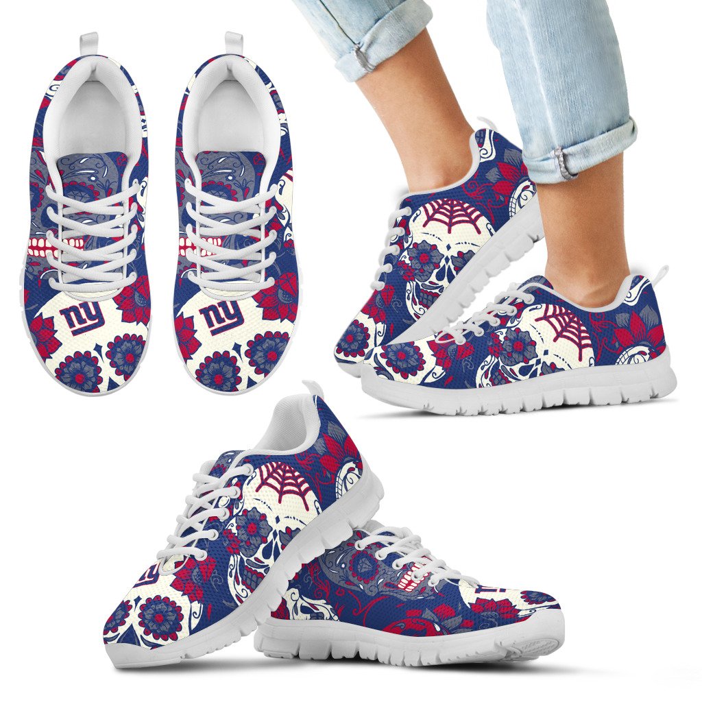 New-York-Giants-Colorful-Sugar-Skull-Sneakers-1