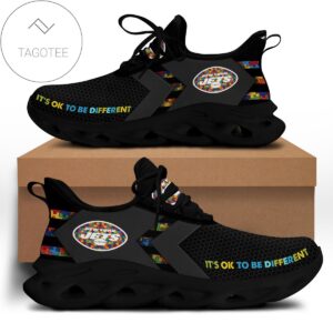 New York Jets Autism It S Ok To Be Different Clunky Sneaker Max Soul Shoes