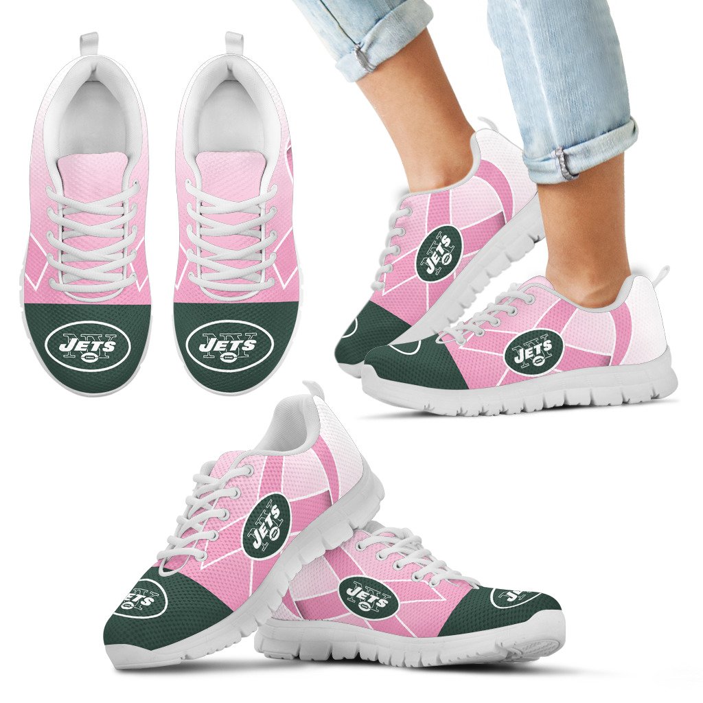 New-York-Jets-Cancer-Pink-Ribbon-Sneakers-1