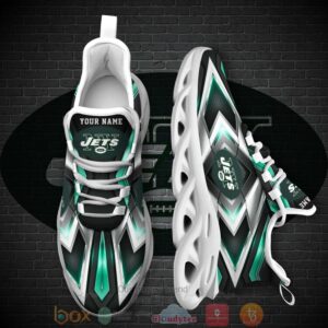 New York Jets Nfl Personalized Clunky Max Soul Shoes