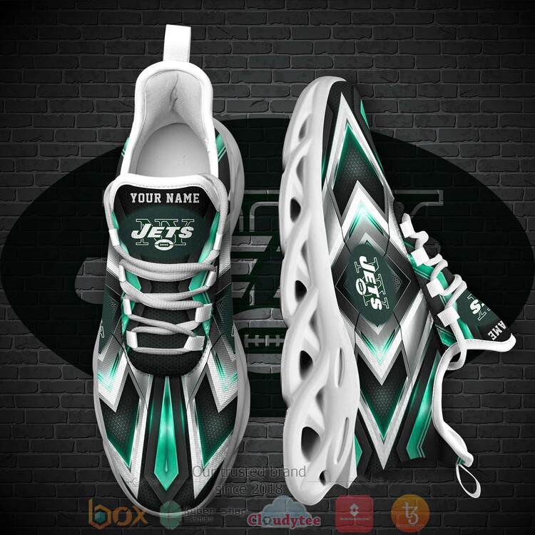 New York Jets Nfl Personalized Clunky Max Soul Shoes New York Jets Nfl Personalized Clunky Max Soul Shoes