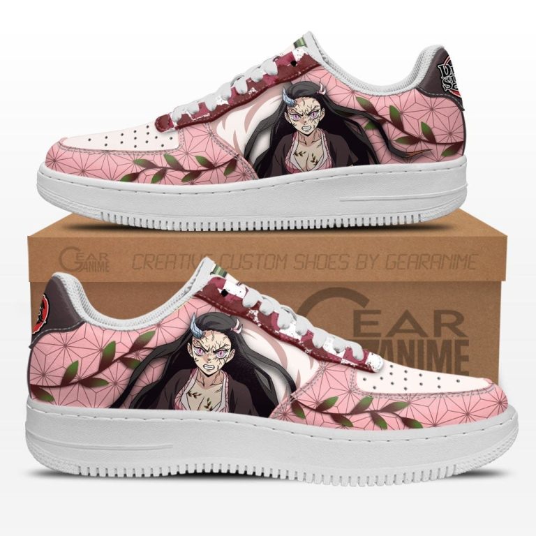 Nezuko-Demon-Form-Demon-Slayer-Anime-Air-Force-Shoes-1