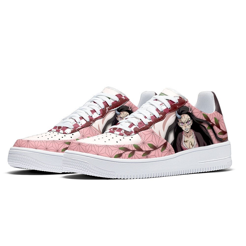 Nezuko Demon Form Demon Slayer Anime Air Force Shoes Nezuko Demon Form Demon Slayer Anime Air Force Shoes