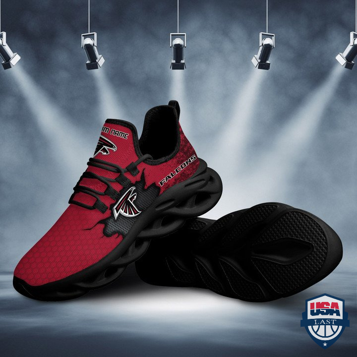 Nfl Atlanta Falcons Cracked Design Custom Name Max Soul Shoes 24 Nfl Atlanta Falcons Cracked Design Custom Name Max Soul Shoes 24
