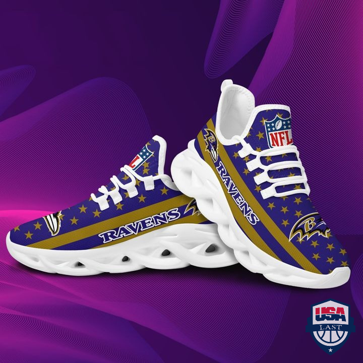 Nfl Baltimore Ravens Max Soul Sneaker Shoes 20 Nfl Baltimore Ravens Max Soul Sneaker Shoes 20