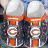 Nfl Chicago Bears Navy Crocband Crocs Clog Shoes