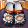 Nfl Chicago Bears White-Navy Crocband Crocs Clog Shoes