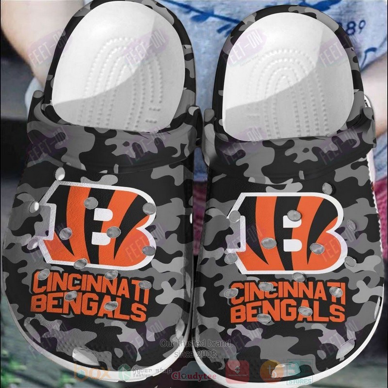 Nfl Cincinnati Bengals Crocband Crocs Clog Shoes Nfl Cincinnati Bengals Crocband Crocs Clog Shoes