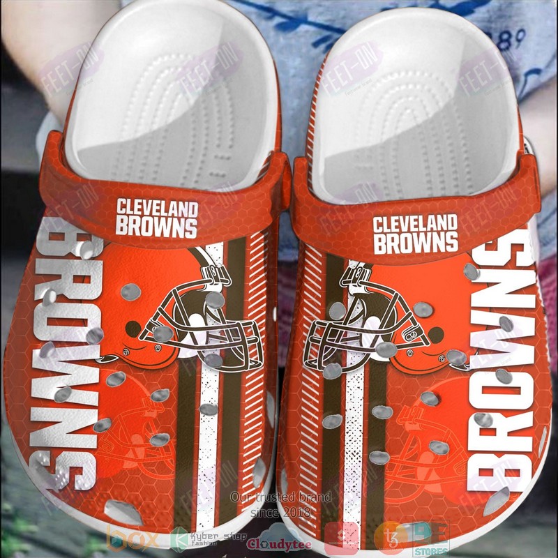 Nfl Cleveland Browns Red Crocband Crocs Clog Shoes Nfl Cleveland Browns Red Crocband Crocs Clog Shoes