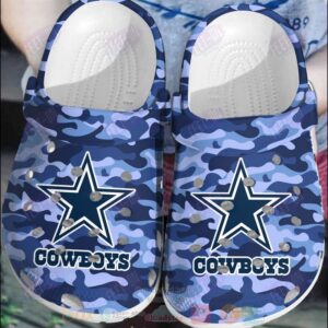 Nfl Dallas Cowboys Crocband Crocs Clog Shoes