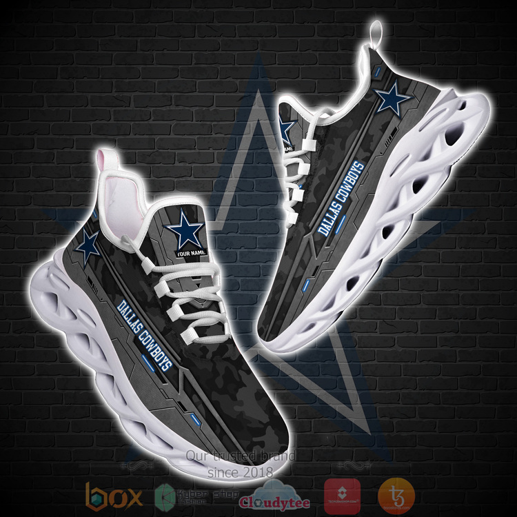 Nfl Dallas Cowboys Football Team Personalized Clunky Max Soul Shoes Nfl Dallas Cowboys Football Team Personalized Clunky Max Soul Shoes