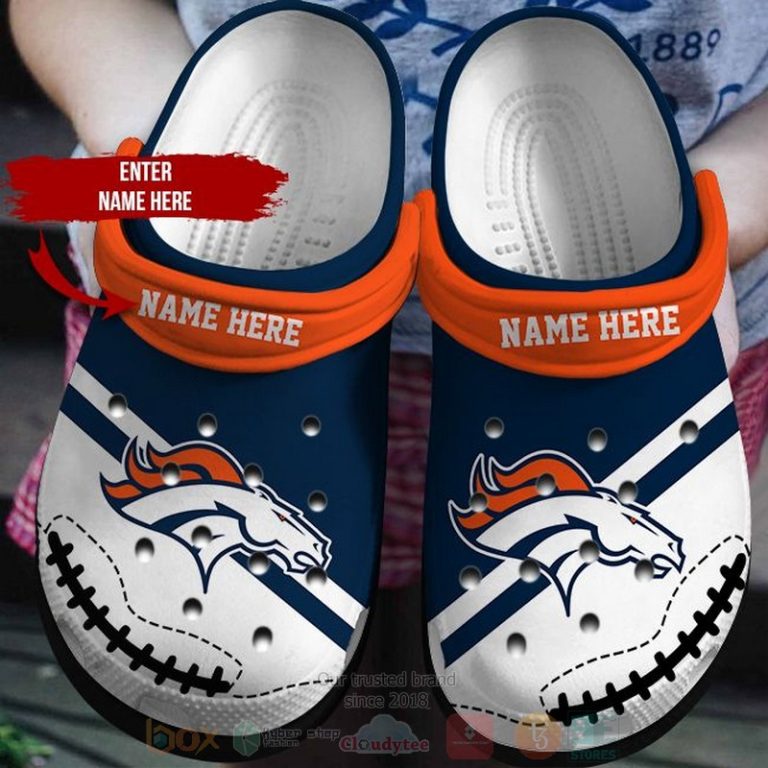 Nfl-Denver-Broncos-Custom-Name-Crocband-Crocs-Clog-Shoes-1