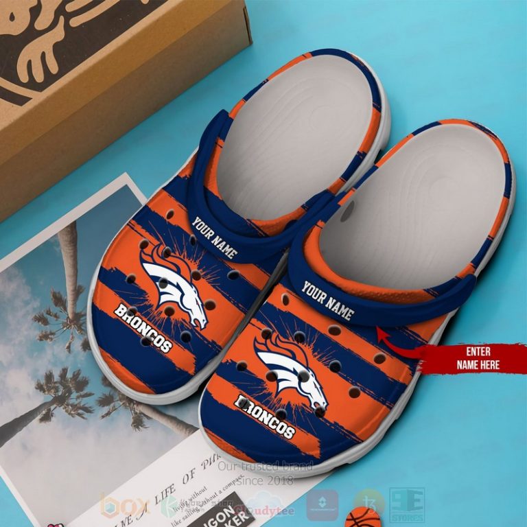 Nfl-Denver-Broncos-Custom-Name-Navy-Turmeric-Crocband-Crocs-Clog-Shoes-2