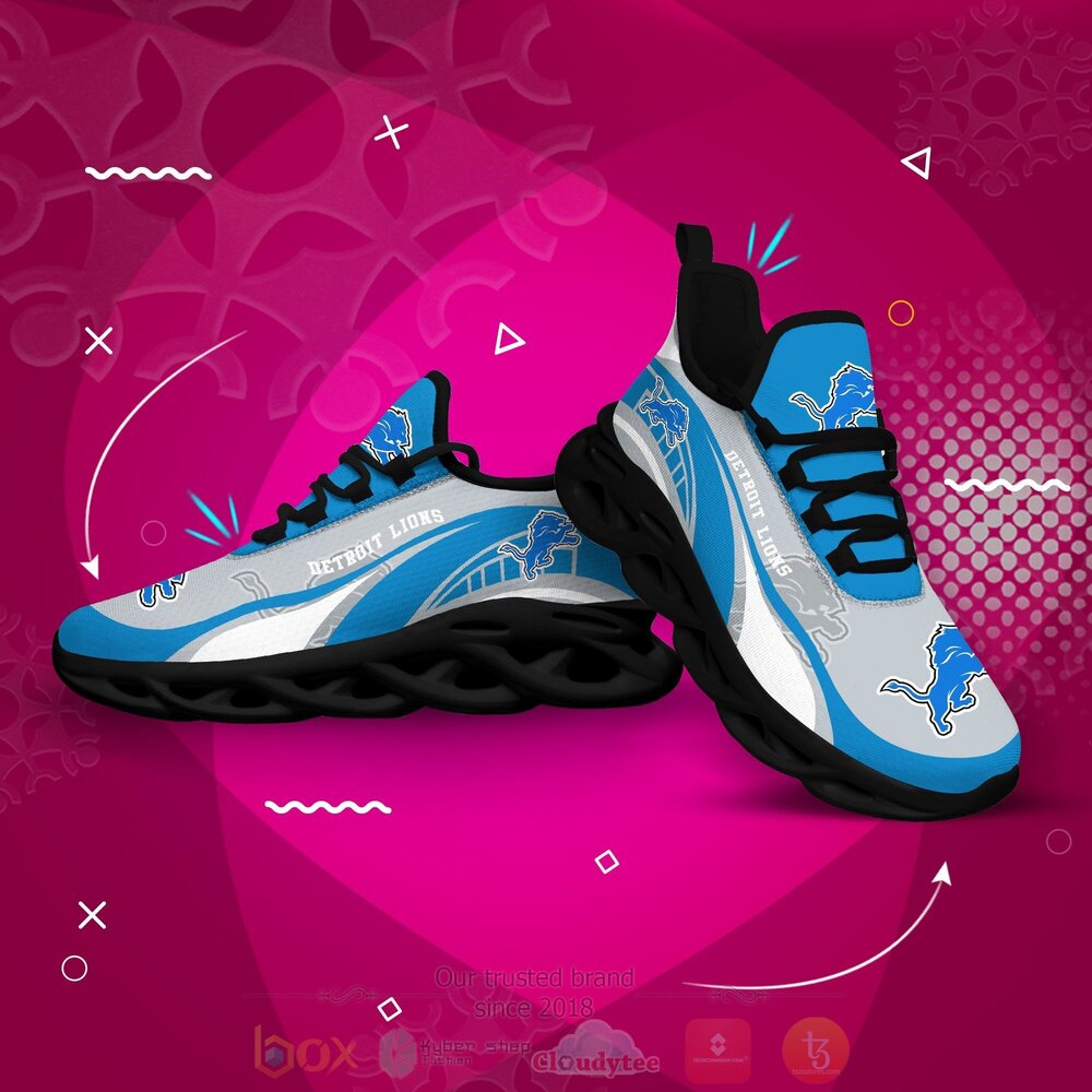 Nfl Detroit Lions Clunky Max Soul Shoes Nfl Detroit Lions Clunky Max Soul Shoes