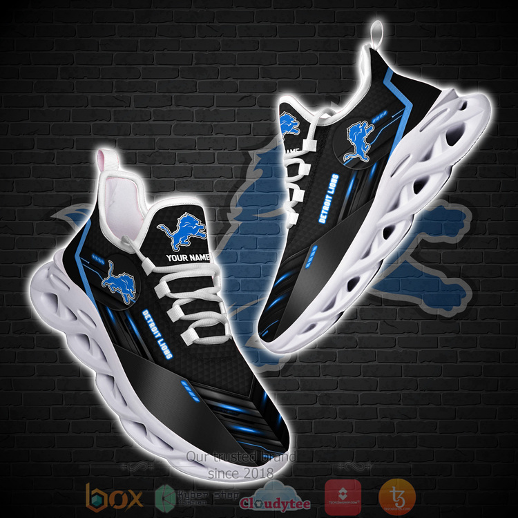 Nfl Detroit Lions Personalized Clunky Max Soul Shoes Nfl Detroit Lions Personalized Clunky Max Soul Shoes