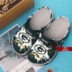 Nfl Green Bay Packers Custom Name Crocs Shoes