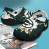 Nfl Green Bay Packers Custom Name Greens-White Crocband Crocs Clog Shoes