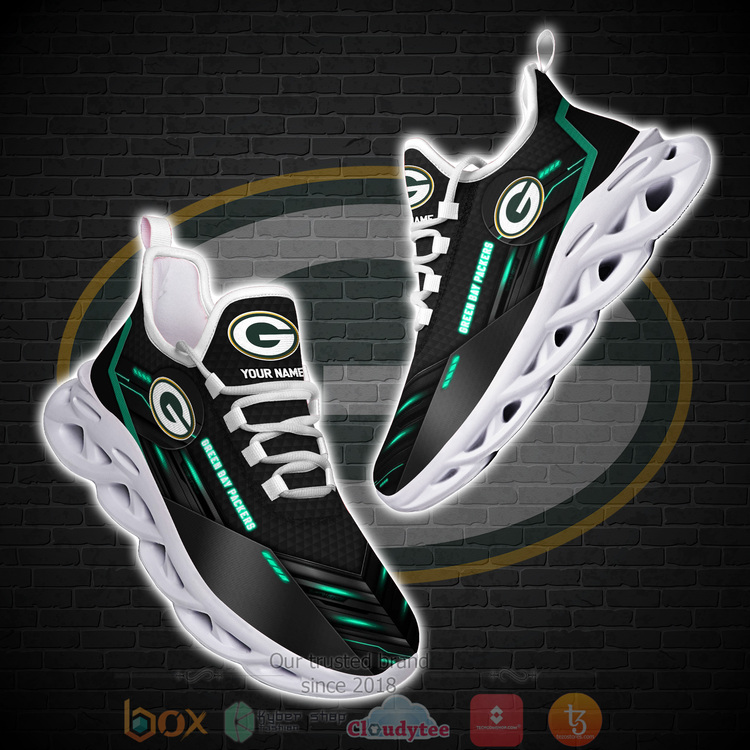 Nfl Green Bay Packers Personalized Clunky Max Soul Shoes Nfl Green Bay Packers Personalized Clunky Max Soul Shoes