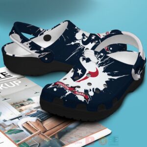Nfl Houston Texans Custom Name Crocband Crocs Clog Shoes