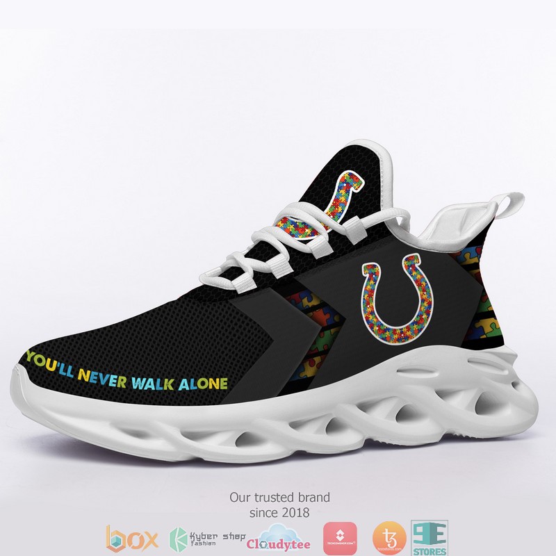Nfl Indianapolis Colts Autism Max Soul Sneakers Nfl Indianapolis Colts Autism Max Soul Sneakers