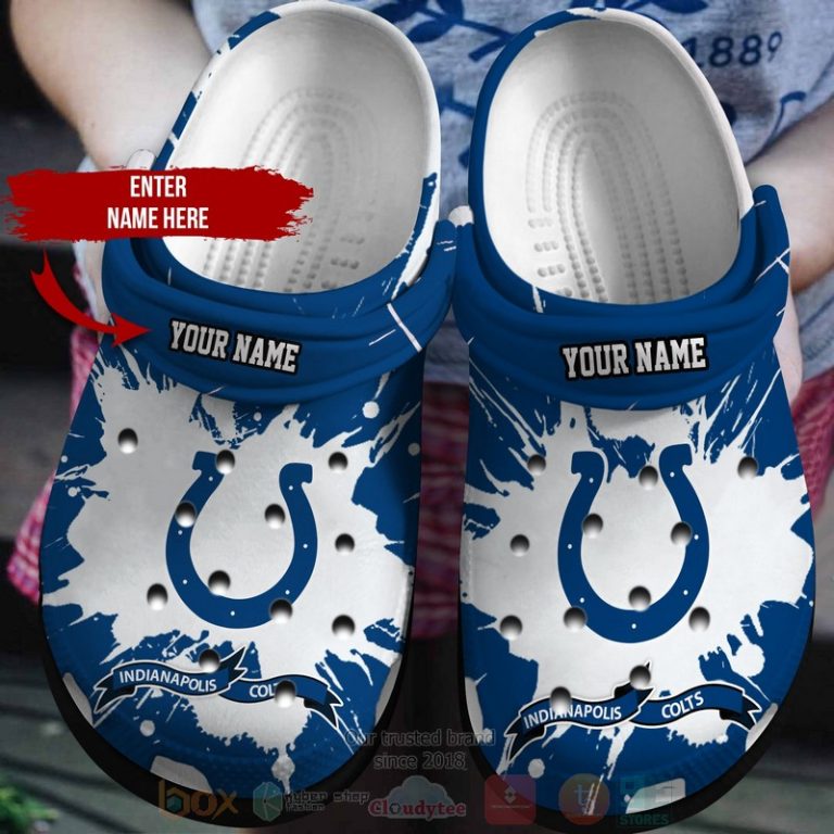 Nfl-Indianapolis-Colts-Custom-Name-Crocband-Crocs-Clog-Shoes-1