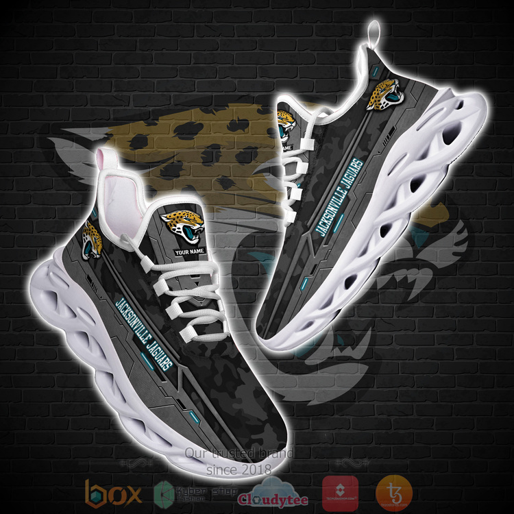 Nfl Jacksonville Jaguars Football Team Personalized Clunky Max Soul Shoes Nfl Jacksonville Jaguars Football Team Personalized Clunky Max Soul Shoes