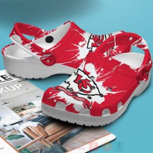 Nfl Kansas City Chiefs Custom Name Crocs Shoes