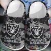 Nfl Las Vegas Raiders Crocband Crocs Clog Shoes